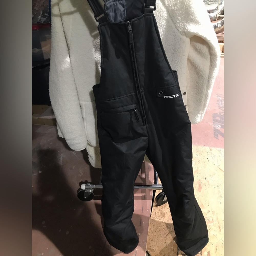 Arctix bib snow pants size M youth